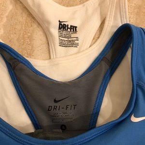 2  Nike Dri-Fit Sport shirts S